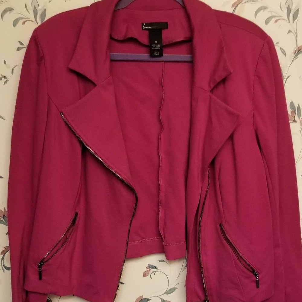Lane Bryant Berry Jacket